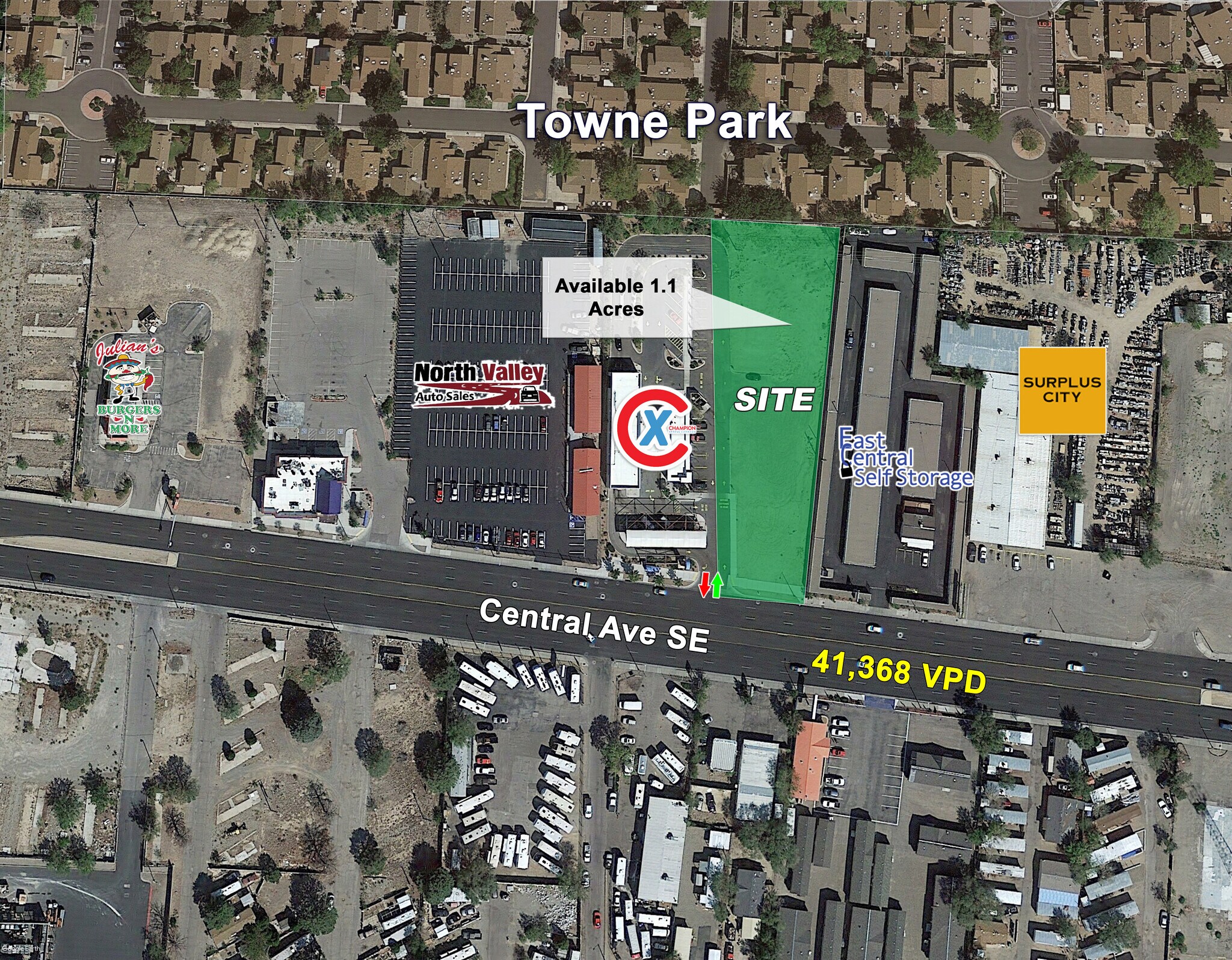 10705 Central Ave NW, Albuquerque, NM 87121 Land for Sale