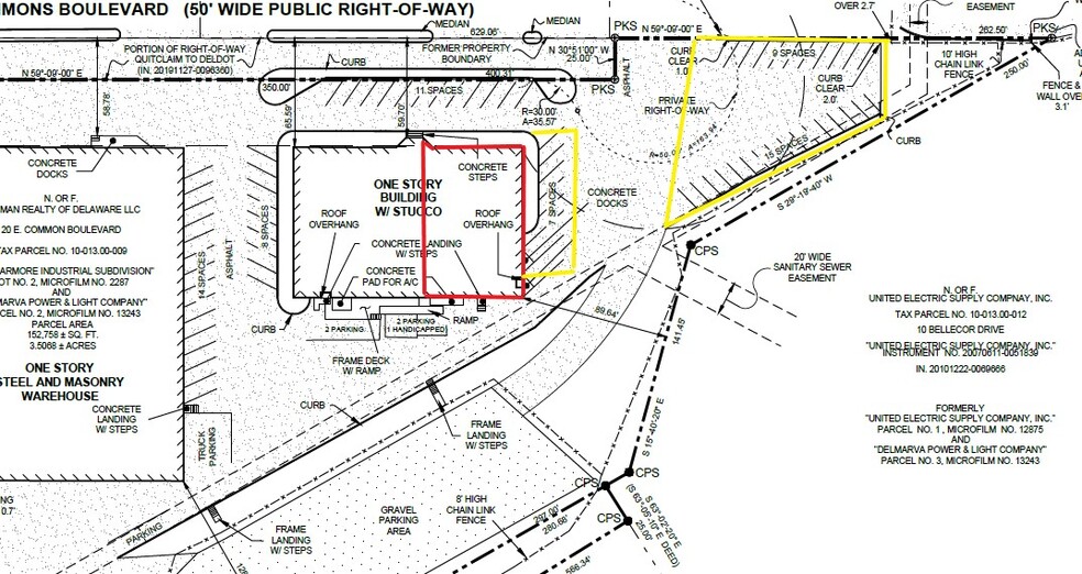 20 E Commons Blvd, New Castle, DE for lease - Site Plan - Image 3 of 6