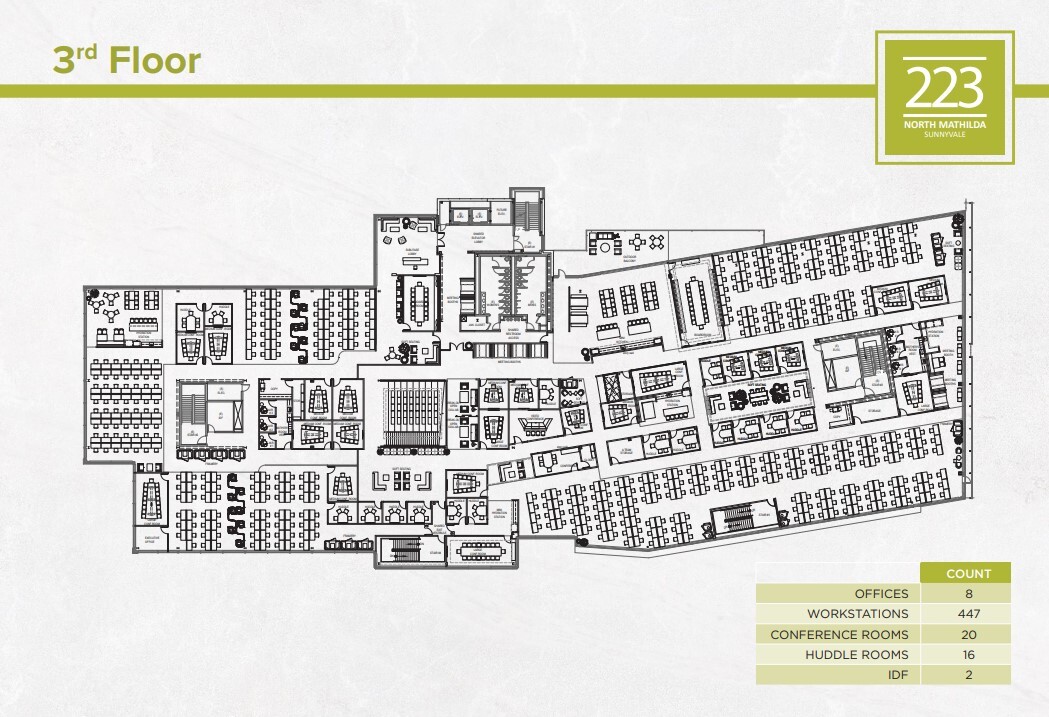 223 N Mathilda Ave, Sunnyvale, CA for lease Floor Plan- Image 1 of 1