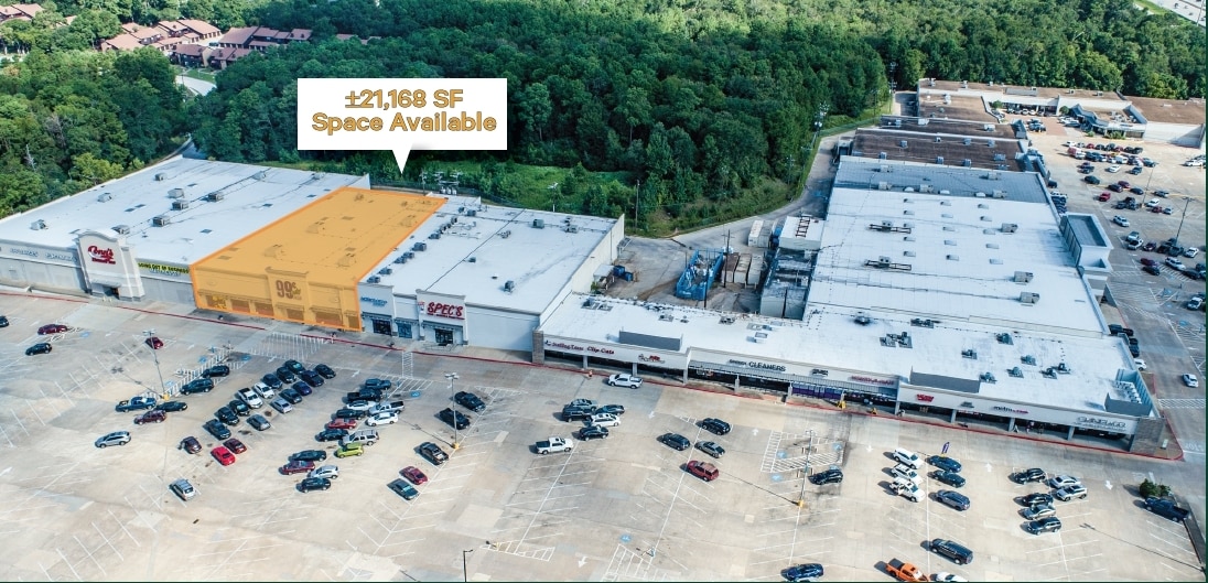 1400-1424 N Loop 336 W, Conroe, TX for lease Aerial- Image 1 of 2