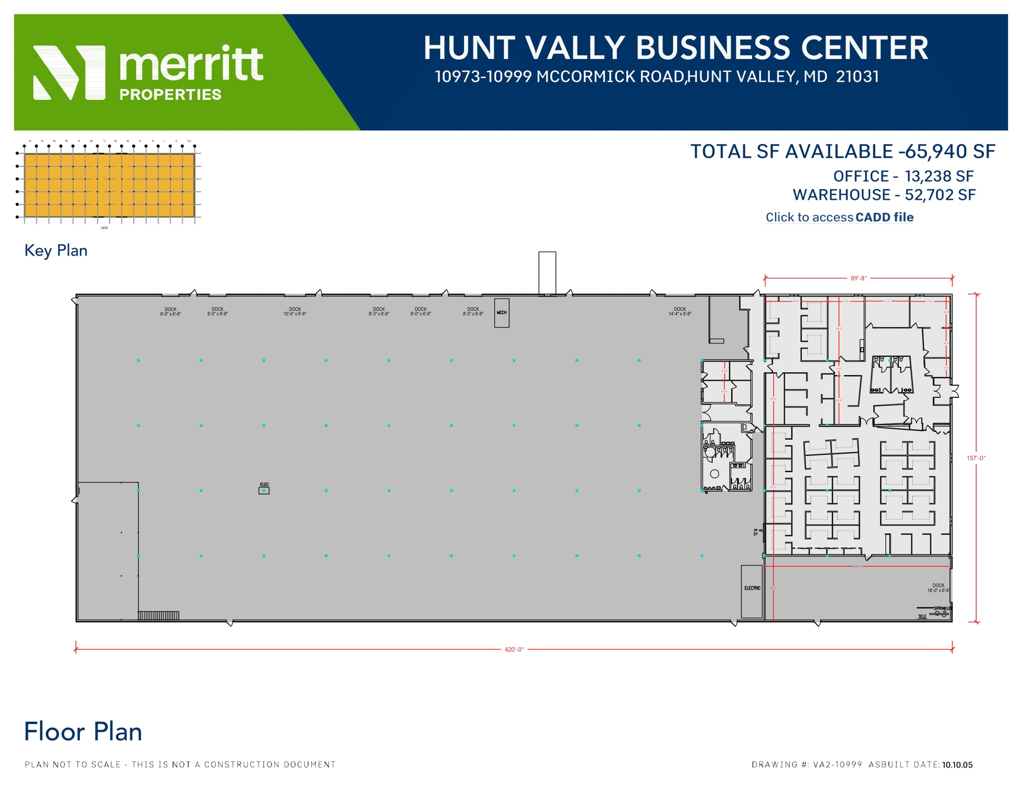 10945-10973 McCormick Rd, Hunt Valley, MD for lease Floor Plan- Image 1 of 1