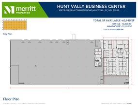 10945-10973 McCormick Rd, Hunt Valley, MD for lease Floor Plan- Image 1 of 1