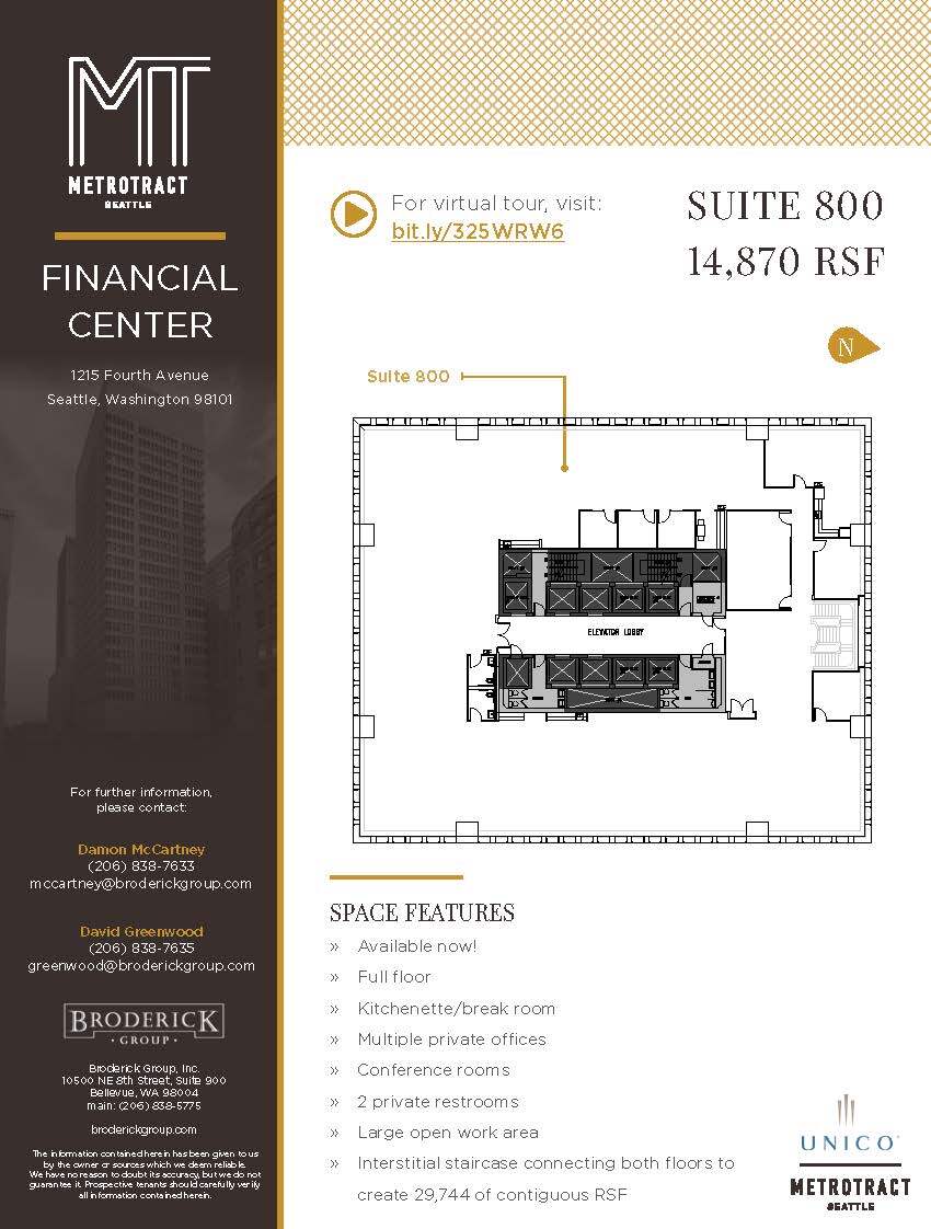 1215 4th Ave, Seattle, WA for lease Floor Plan- Image 1 of 1