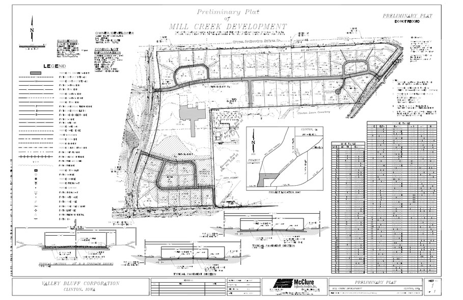 2480 Lillian Way, Clinton, IA for sale - Plat Map - Image 1 of 4