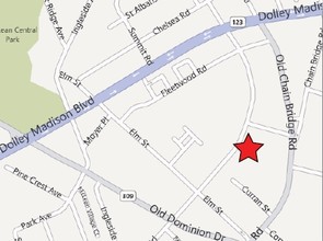 1355 Beverly Rd, McLean, VA - AERIAL  map view