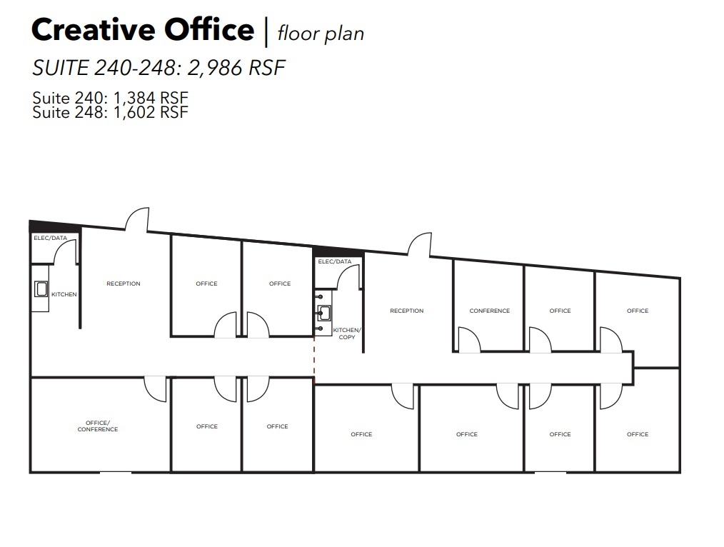 662 Encinitas Blvd, Encinitas, CA for lease Floor Plan- Image 1 of 1