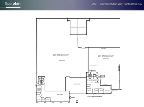 2321-2329 Circadian Way, Santa Rosa, CA for lease Floor Plan- Image 1 of 1