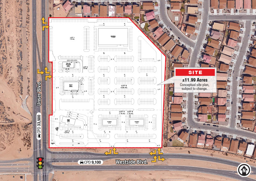 NEC Westside Blvd. & Unser Blvd, Rio Rancho, NM for sale - Building Photo - Image 2 of 5