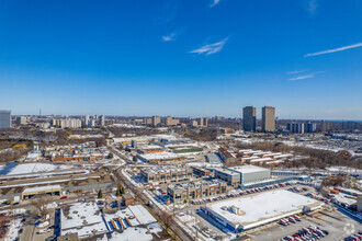 201 Wicksteed Ave, Toronto, ON - AERIAL  map view