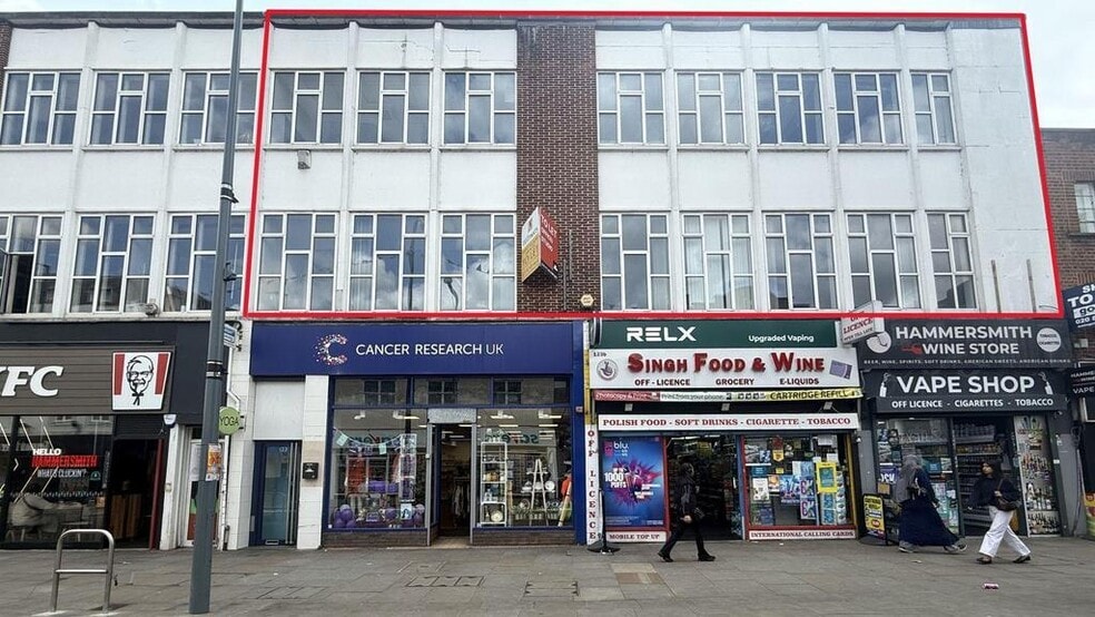 119-123C King St, London for lease - Building Photo - Image 2 of 5