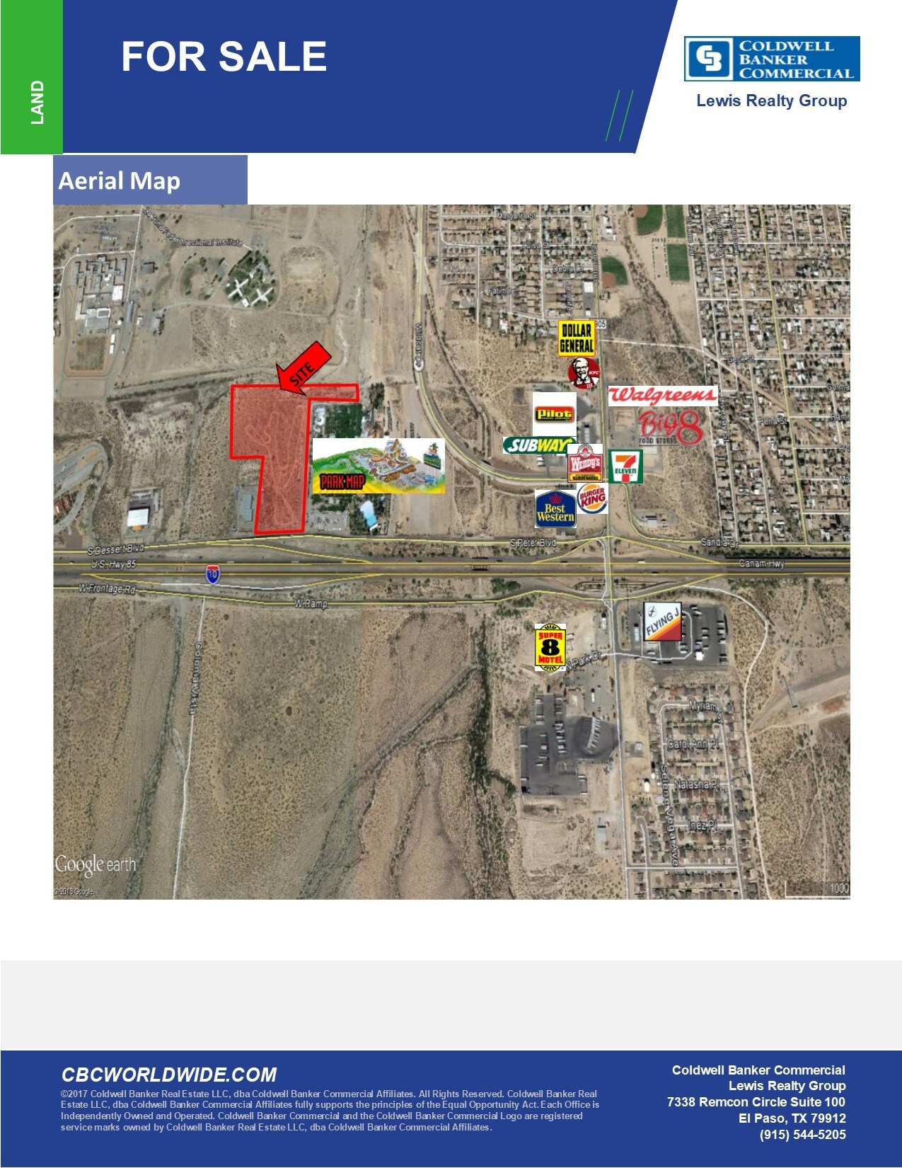 8022 S Desert Blvd, Anthony, TX for sale Aerial- Image 1 of 1