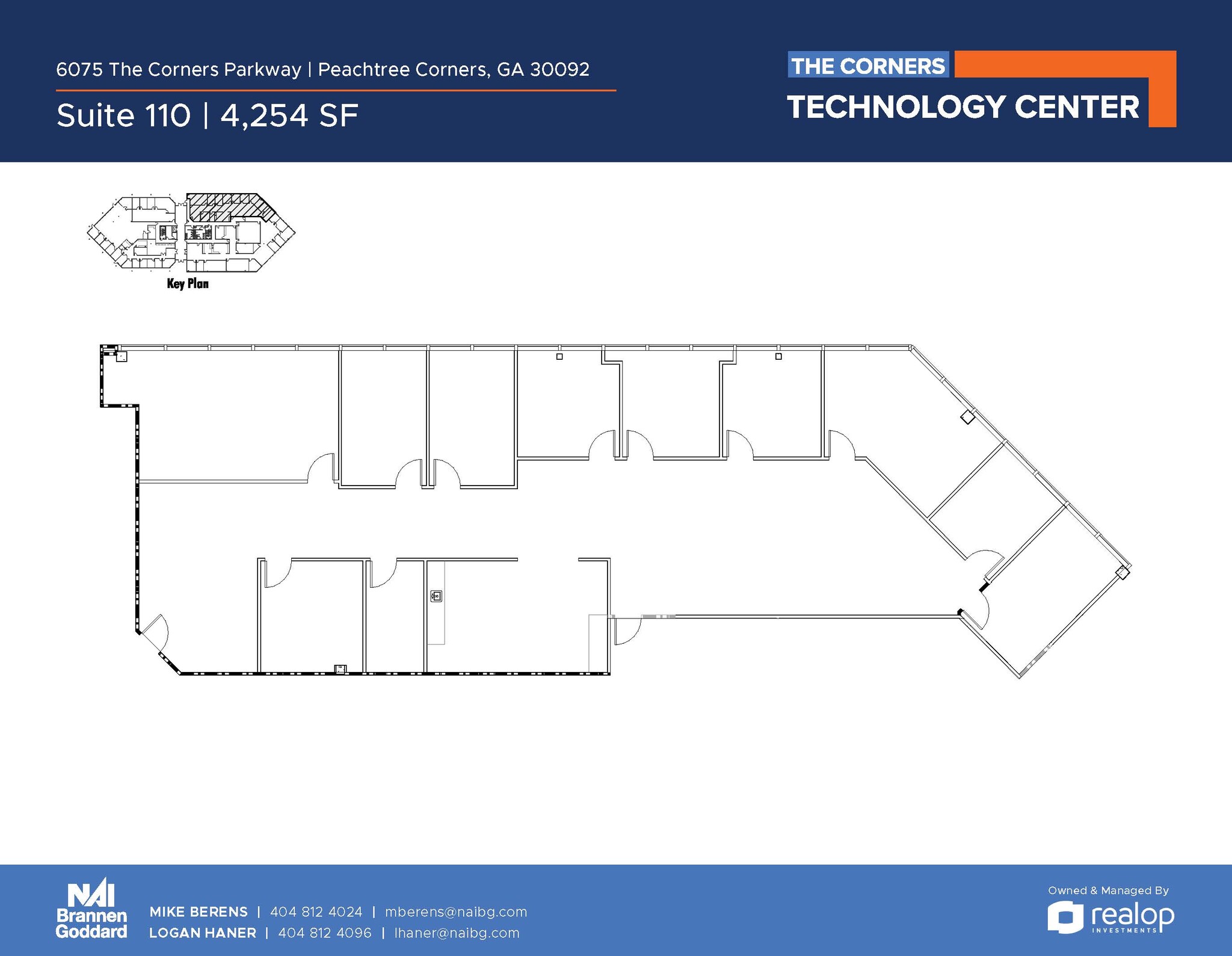 6075 The Corners Pky, Peachtree Corners, GA for lease Floor Plan- Image 1 of 1