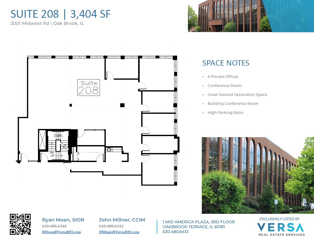 2001 Midwest Rd, Oak Brook, IL for lease Floor Plan- Image 1 of 1