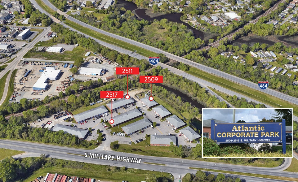 2519 S Military Hwy, Chesapeake, VA for lease - Building Photo - Image 1 of 4