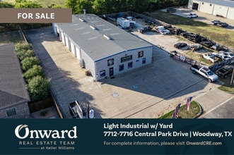 7712 Central Park Dr, Woodway, TX - AERIAL  map view - Image1