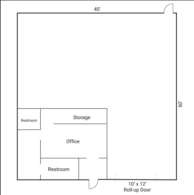 5758 Harrison Ave, Austell, GA for lease Floor Plan- Image 1 of 1