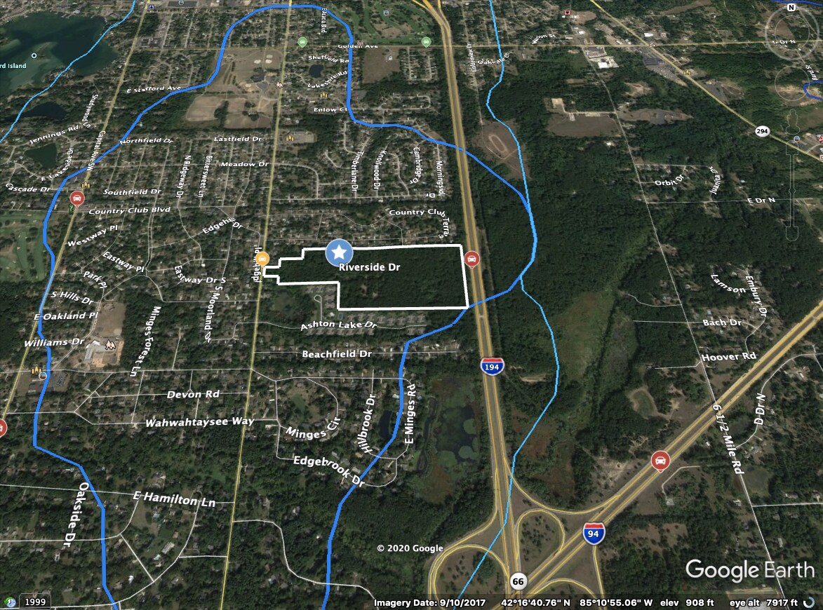 0 Riverside Dr, Battle Creek, MI for sale Aerial- Image 1 of 1