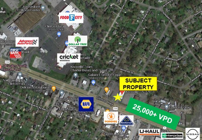 4804 Clinton Hwy, Knoxville, TN for lease - Building Photo - Image 1 of 8