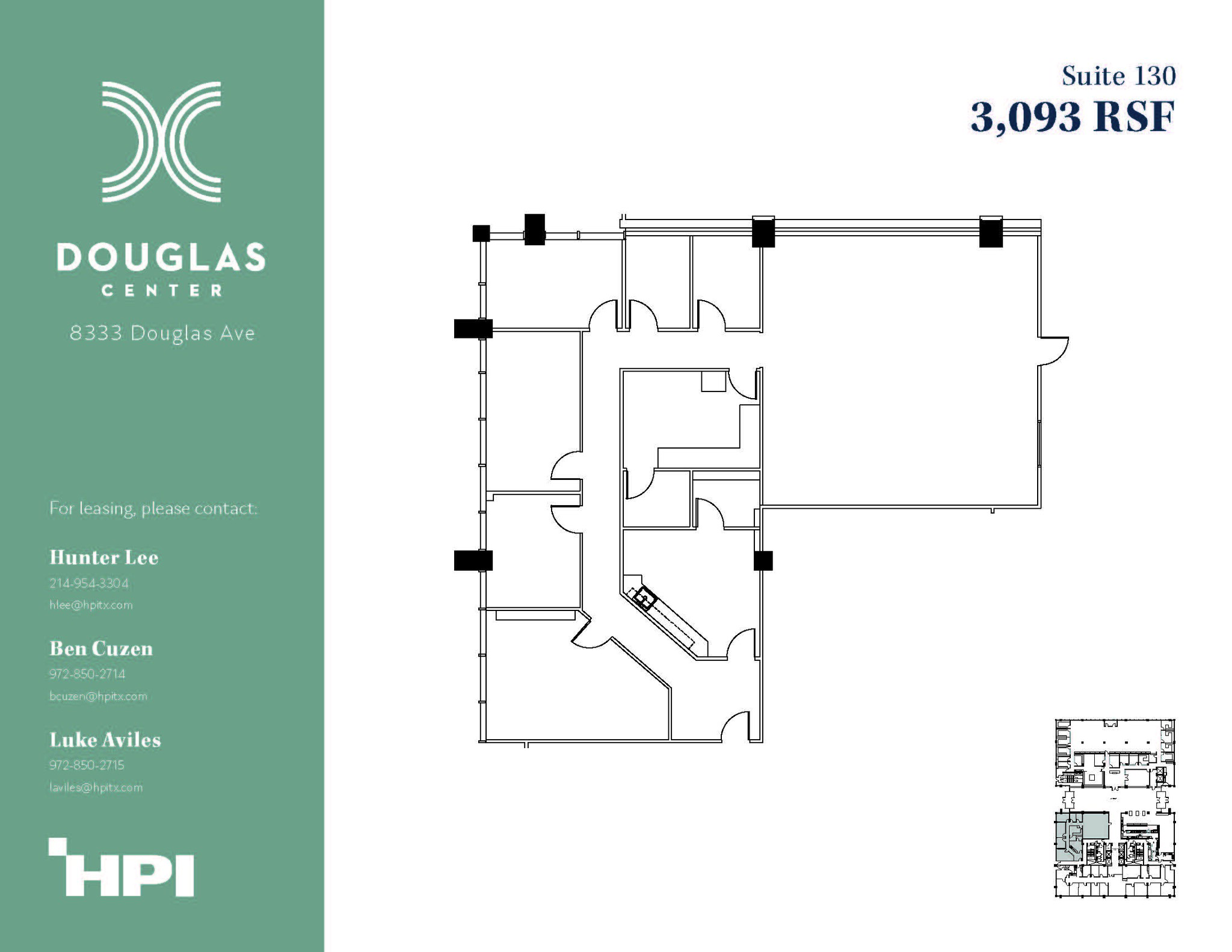 8333 Douglas Ave, Dallas, TX for lease Floor Plan- Image 1 of 1