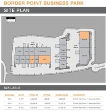 6774 Calle De Linea, San Diego, CA for lease Site Plan- Image 2 of 2