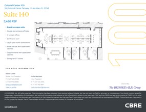 100 Colonial Center Pky, Lake Mary, FL for lease Site Plan- Image 1 of 1