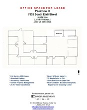 7852 S Elati St, Littleton, CO for lease Floor Plan- Image 1 of 1