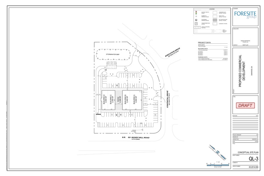 4060 Mundy Mill Rd, Oakwood, GA for lease - Site Plan - Image 1 of 3