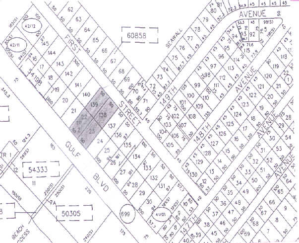 14801 Gulf Blvd, Madeira Beach, FL for sale Plat Map- Image 1 of 1