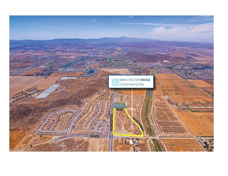 Leon Rd & Domenigoni Pky, Winchester, CA for sale - Building Photo - Image 1 of 1