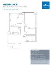 1315 St Joseph Pky, Houston, TX for lease Floor Plan- Image 1 of 2