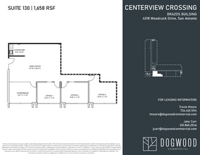 4538 Centerview Dr, San Antonio, TX for lease Floor Plan- Image 1 of 1