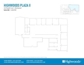5410 Maryland Way, Brentwood, TN for lease Floor Plan- Image 1 of 1