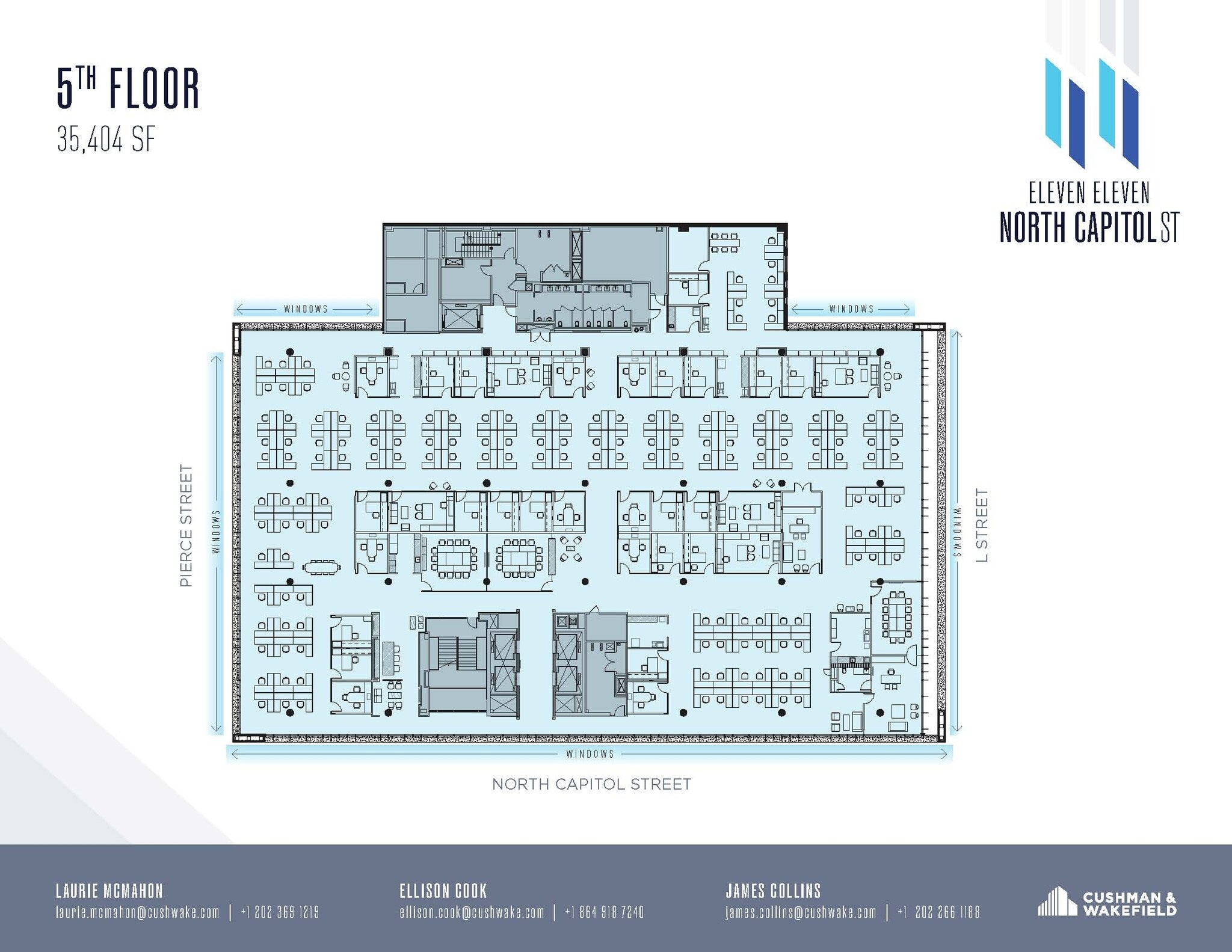1111 N Capitol St NE, Washington, DC for lease Floor Plan- Image 1 of 3