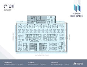 1111 N Capitol St NE, Washington, DC for lease Floor Plan- Image 1 of 3