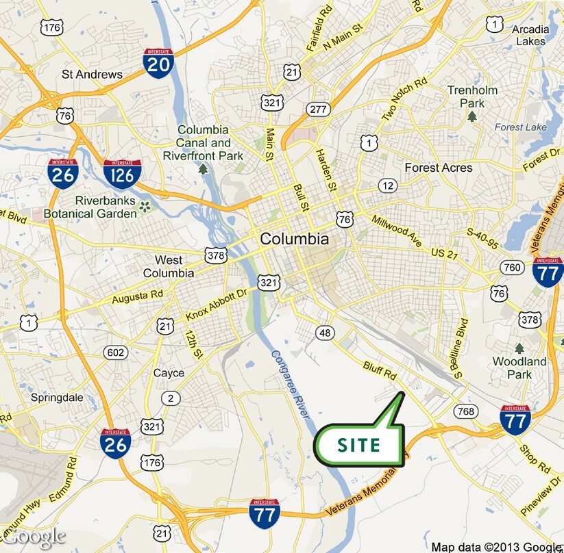 1955 Bluff Rd, Columbia, SC 29201 Land for Sale