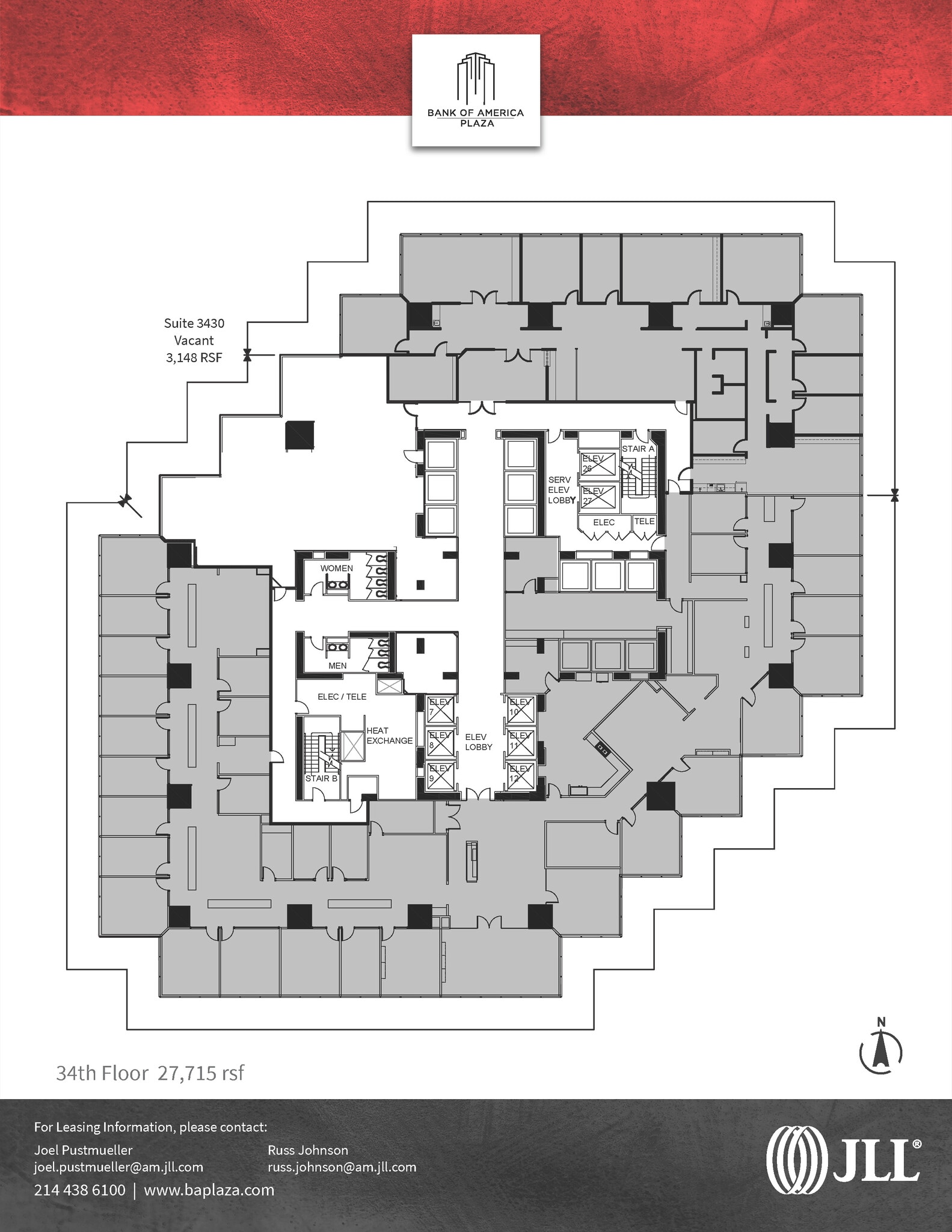 901 Main St, Dallas, TX for lease Floor Plan- Image 1 of 1