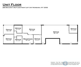 280-290 Broadway, Newburgh, NY for lease Floor Plan- Image 2 of 21