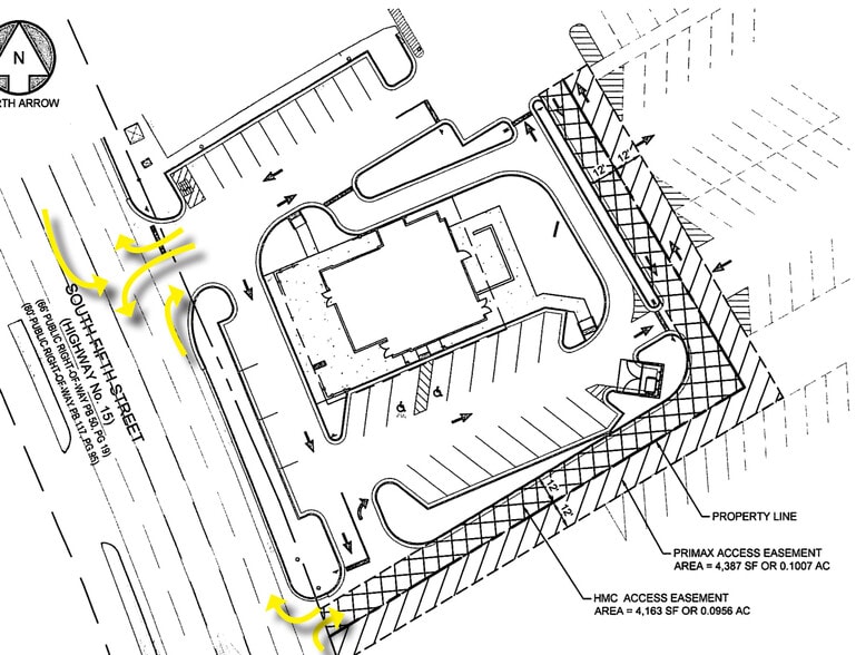 S Fifth St, Hartsville, SC for sale - Site Plan - Image 3 of 3