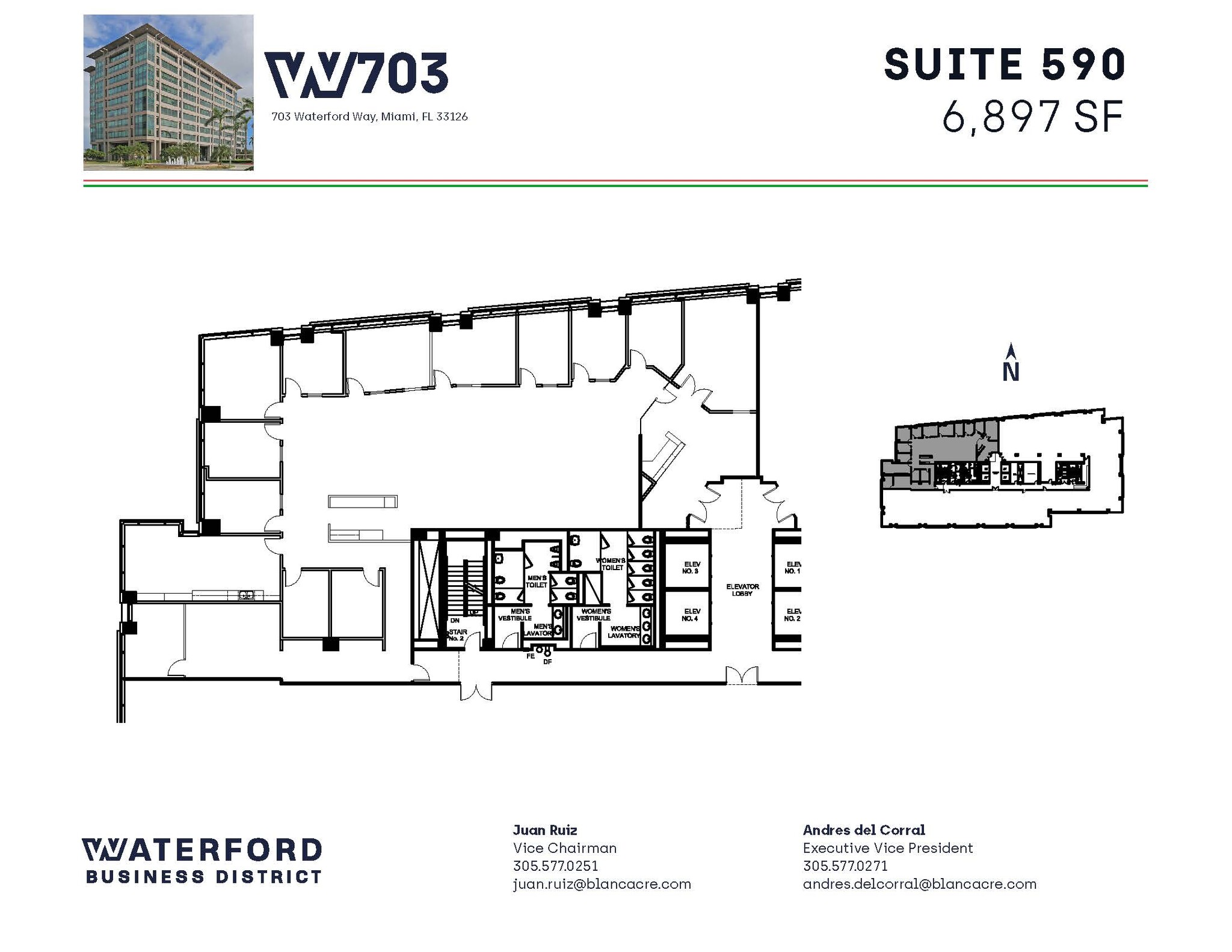 5200 Waterford District Dr, Miami, FL for lease Floor Plan- Image 1 of 1