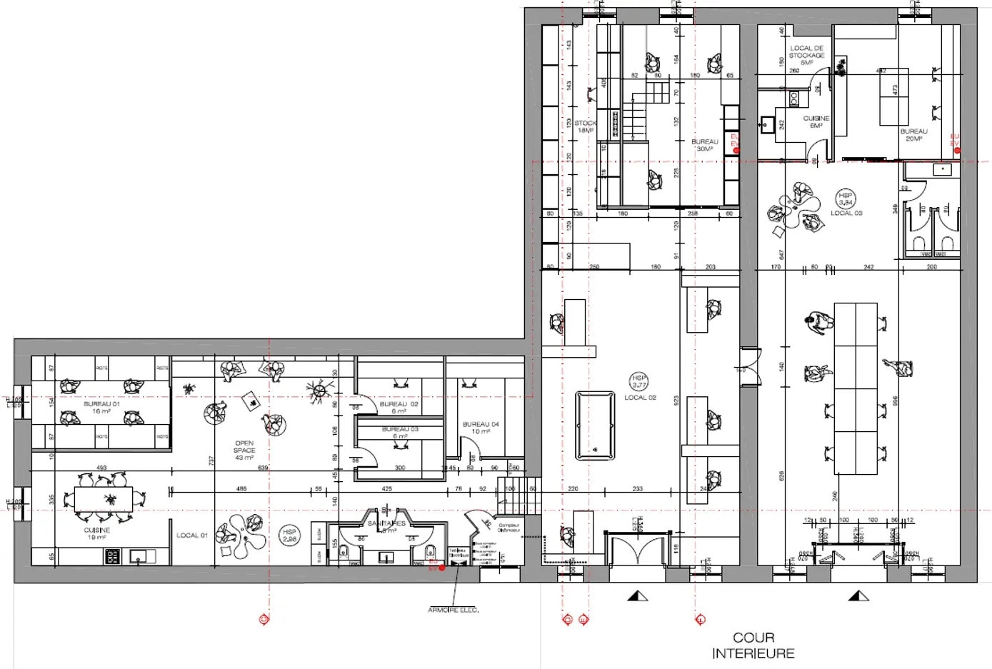 Office in Marseille for sale Floor Plan- Image 1 of 1