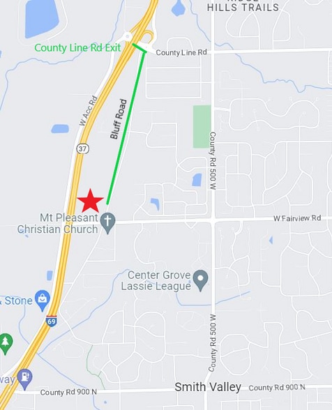 W Fairview Road, Greenwood, IN for sale - Aerial - Image 3 of 5