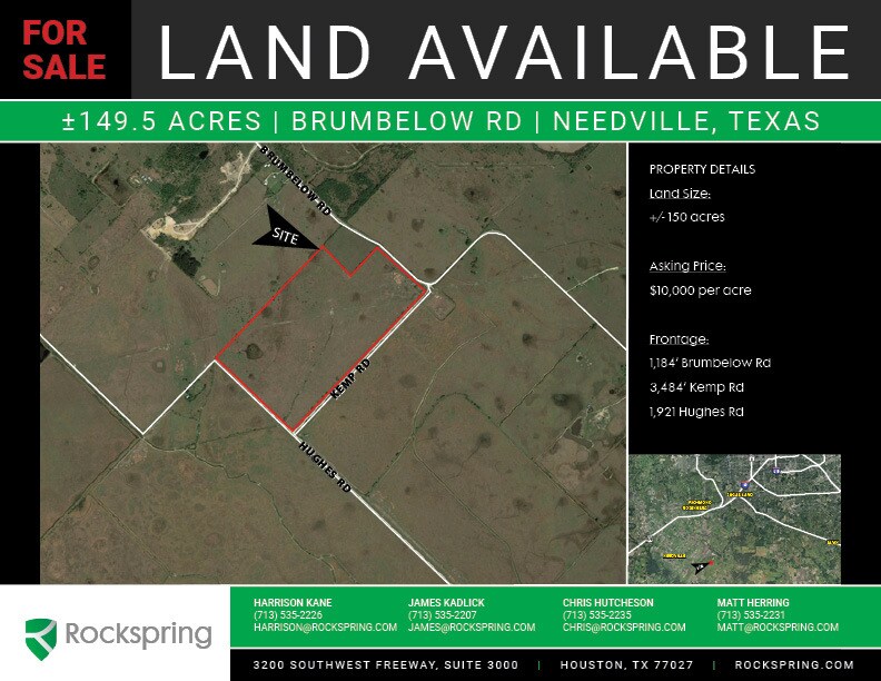 Brumbelow Rd, Needville, TX for sale Primary Photo- Image 1 of 1