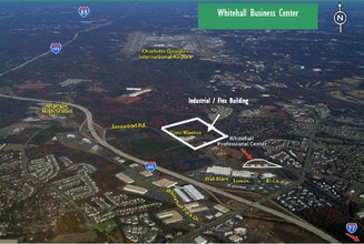 7606 Whitehall Executive Dr, Charlotte, NC - aerial  map view - Image1