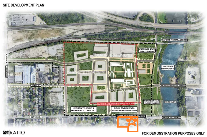 610 Drover St, Indianapolis, IN for sale - Site Plan - Image 3 of 3