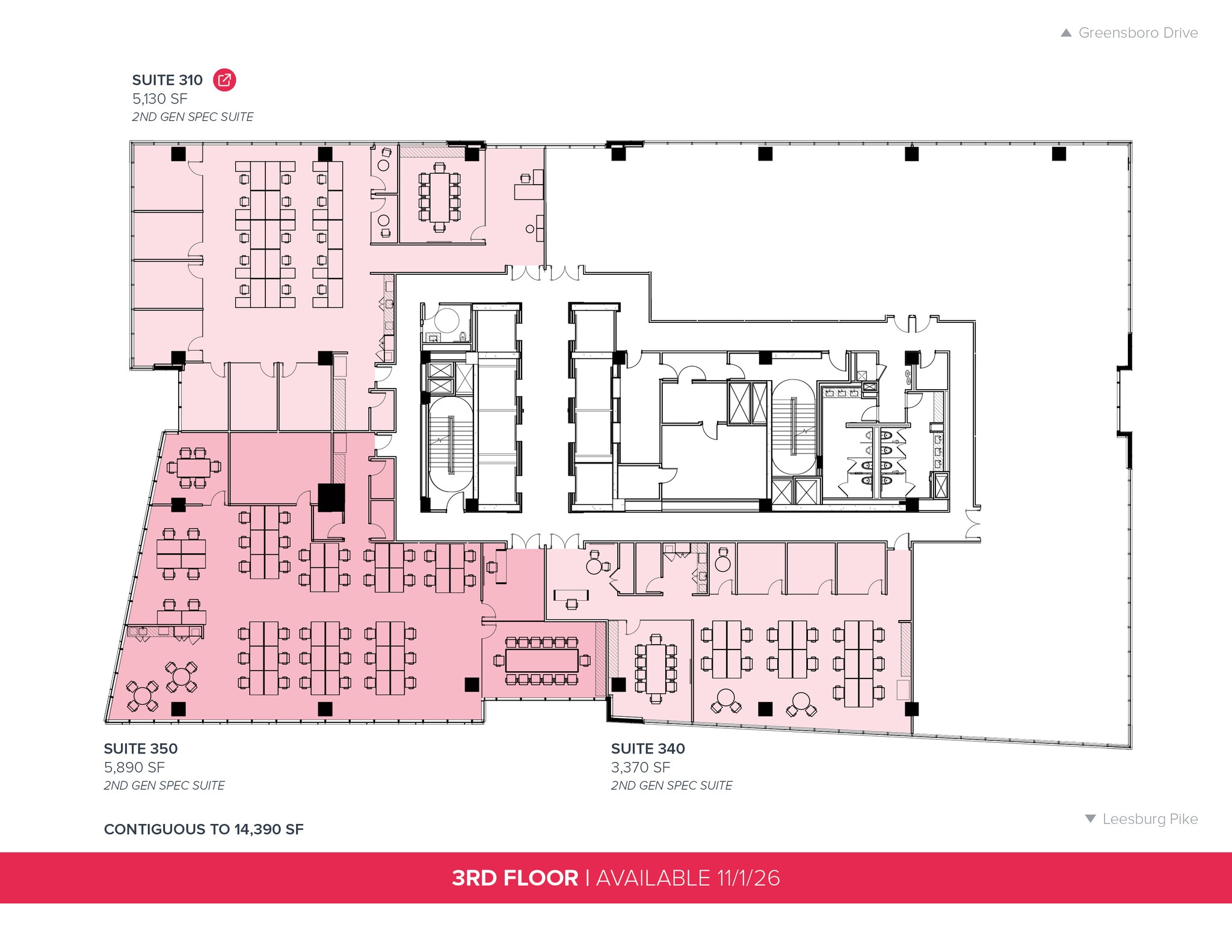8350 Broad St, McLean, VA for lease Floor Plan- Image 1 of 4