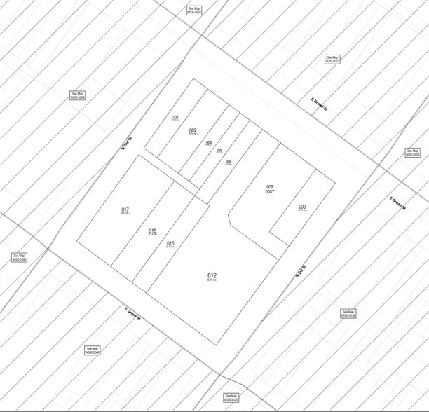 213 E Broad St, Richmond, VA for lease - Plat Map - Image 2 of 25