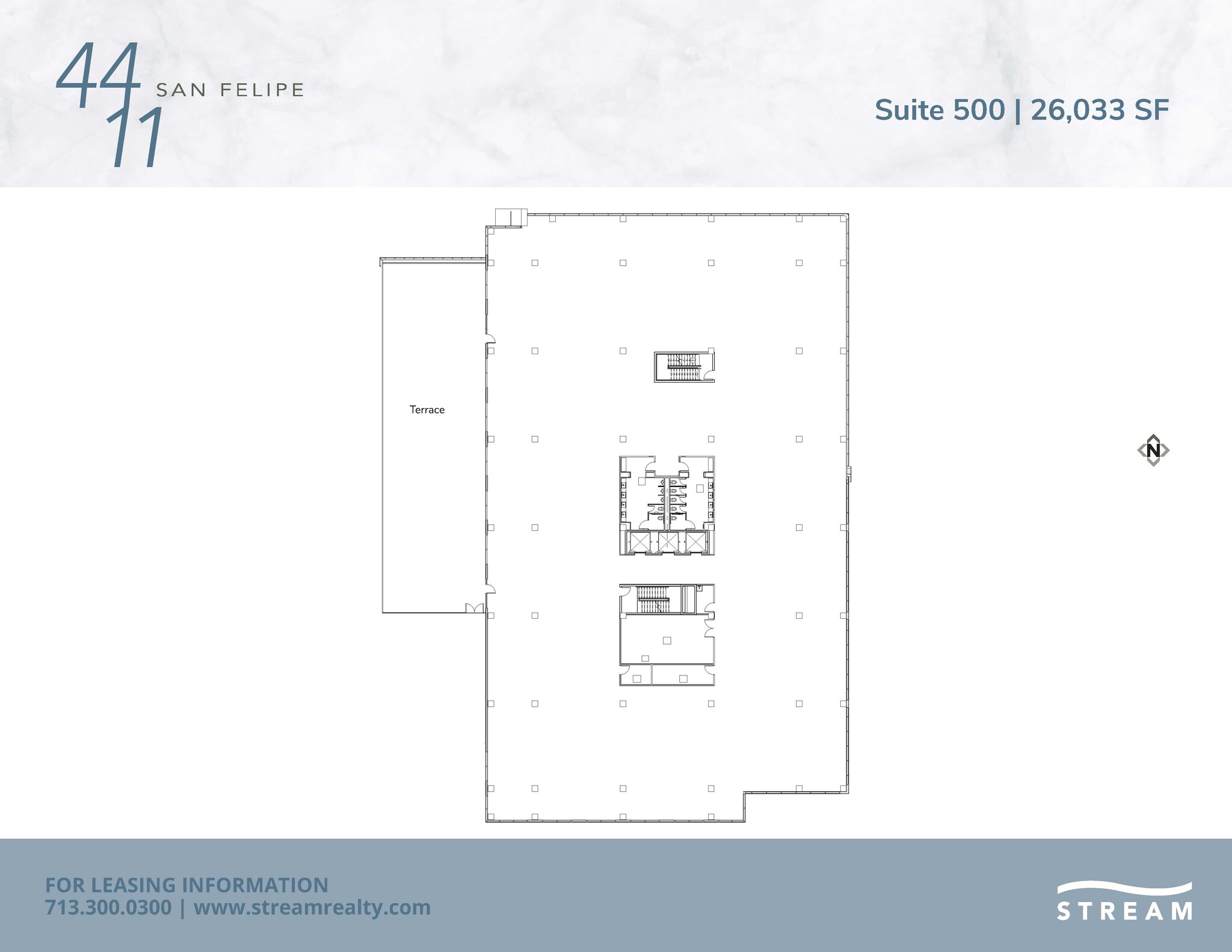 4411 San Felipe St, Houston, TX for lease Floor Plan- Image 1 of 1