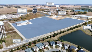 0 W CR 800 S, Pendleton, IN - AERIAL  map view - Image1