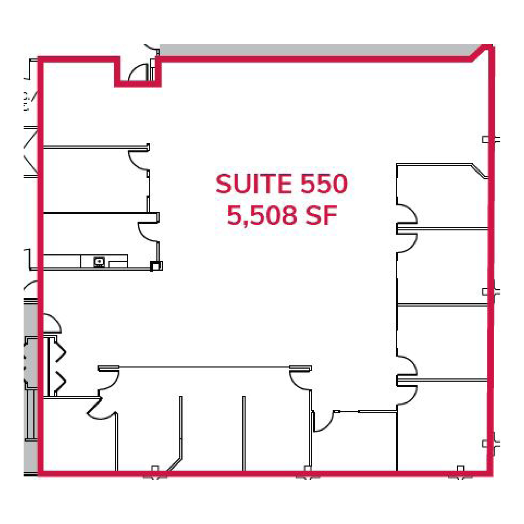 1111 E Touhy Ave, Des Plaines, IL for lease Floor Plan- Image 1 of 1