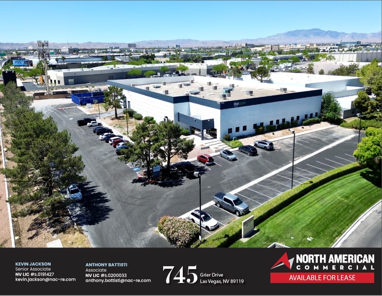 745 Grier Dr, Las Vegas, NV for lease - Building Photo - Image 1 of 14